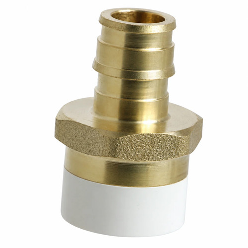 1 Pack XFITTING 1/2 in PEX-A x CPVC Transition Adapter