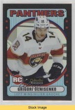 2021 O-Pee-Chee Platinum Retro Rainbow Black Variant Grigori Denisenko READ 4z8