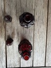 Avon 1876 Cape Cod Collection Shaker Set Ruby Red Glass – No Box — photo 10