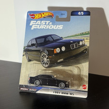 Hot Wheels Fast & Furious BMW M5 1:64 Black Diecast Car 1991