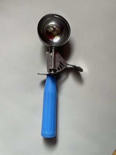 Omega Stainless Steel Thumb Press Round Disher Scoop 1238