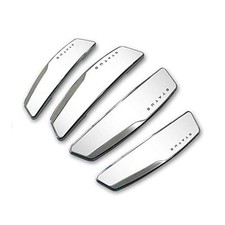 4Pcs High Glossy Slim Door Edge Guards Bumper Protector Trim Guard White