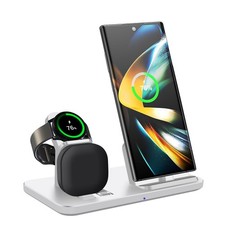 3in1 USB-C Charger Fast Charging Station Dock For Samsung Galaxy S25 S24 Watch 8