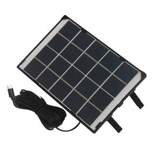 Solar Panel 30W 5V USB C CCTV Camera Security Cam Battery Charger Outdoor