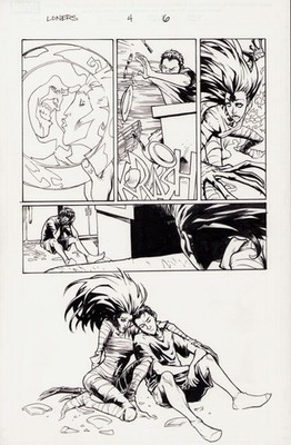 LONERS #4 Pg. 6 - INTERIOR PAGE - KARL MOLINE 2007