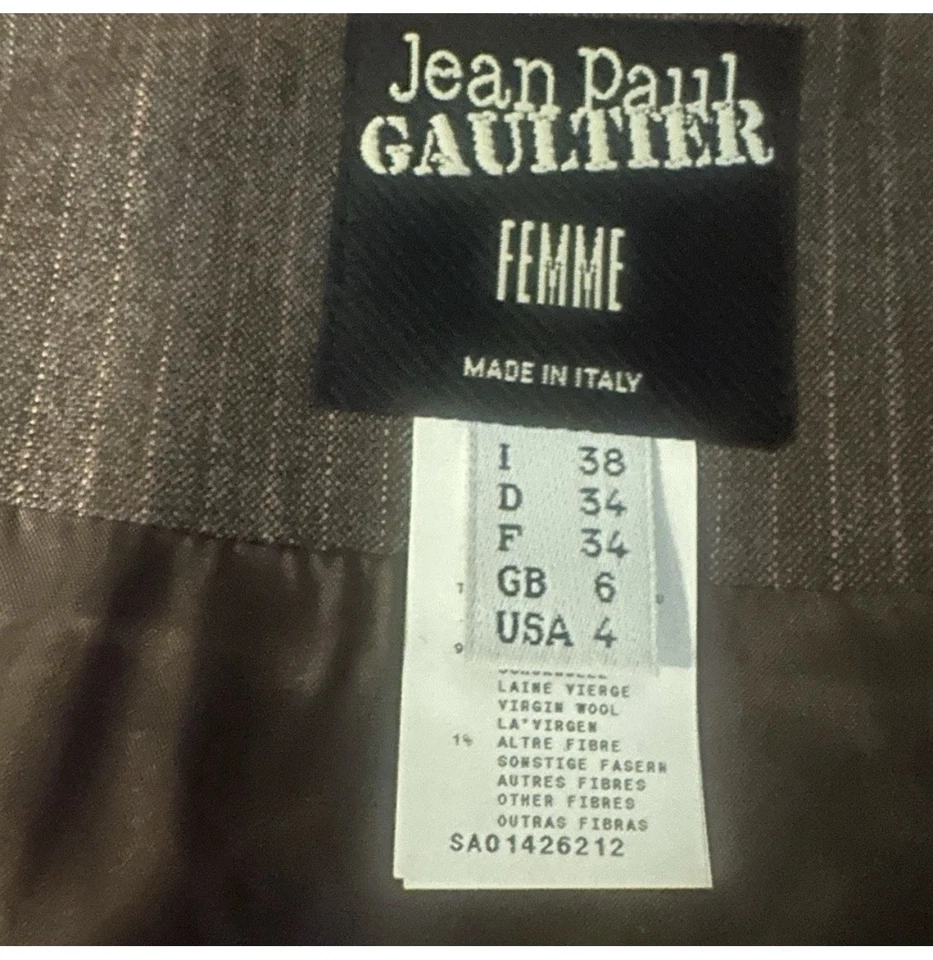 Falda para mujer Jean Paul GAULTIER hasta la rodilla Foto 2 de 2