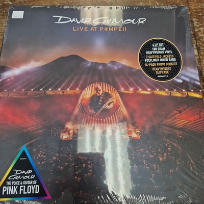 DAVID GILMOUR- LIVE AT POMPEII 4 LP BOX SET VINYL RECORDS SEALED 