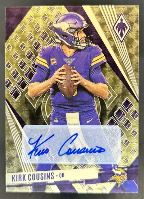 2023 Panini Phoenix Kirk Cousins Auto Gold #1/1 Vikings