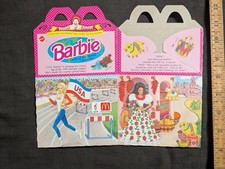 Vintage Collectors Barbie McDonald's Happy meal box