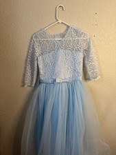 Unbranded Womens Dress Prom Blue Formal  Size M