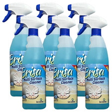 6 x La Lucca Spanish Cleaning Product Brisa Multi Surface Cleaner Spray 750ml 5.44 per litre