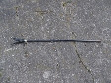 RUTENAUFLAGE: Angelrutenhalter, aus Metall, mit Bodenspiess, ausziehbar