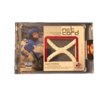 Upper Deck 2022-23 SP Game Used David Perron Winter Classic Net Cord