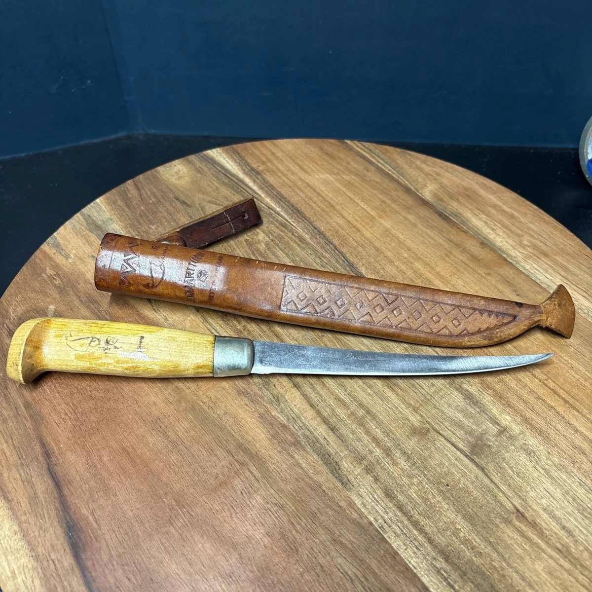 25+ Marttiini Knife In Collectible Vintage Custom & Handmade Fixed