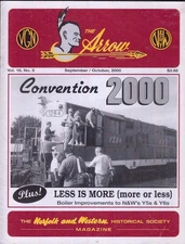 Norfolk & Western The ARROW 9-10 2000 Y5 & Y6 boiler improvements N&W car roster