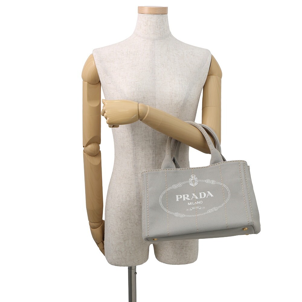 Prada Tote Bag Canapa CANAPA Canvas 1BG439 PRADA 2way  Assurance from japan thumbnail 4