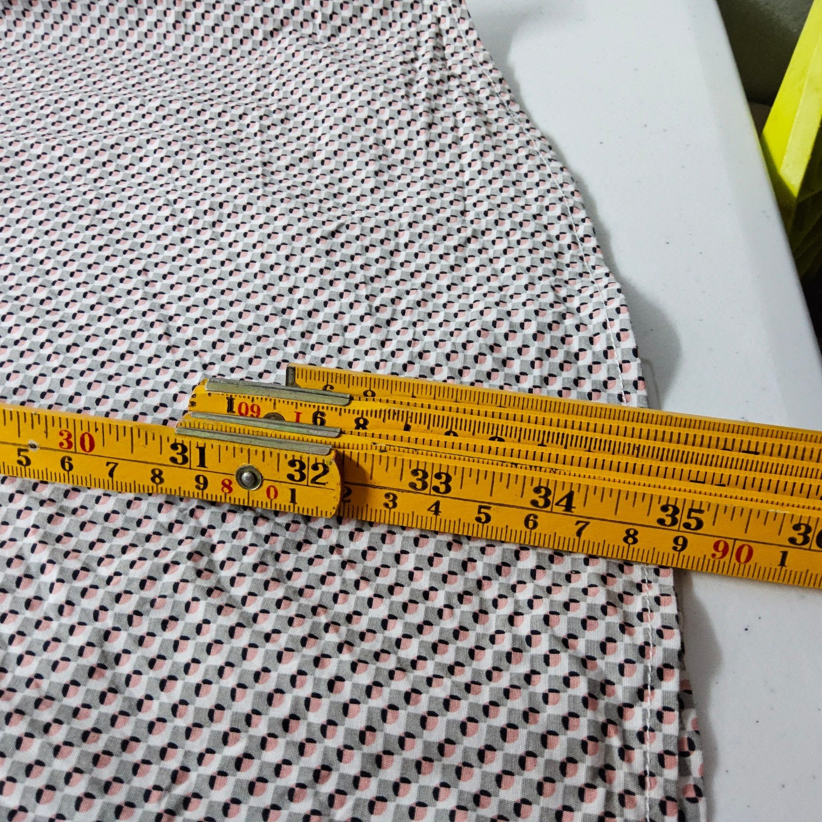 Perry Ellis Stretch Button Down Shirt Geometric P… - image 13