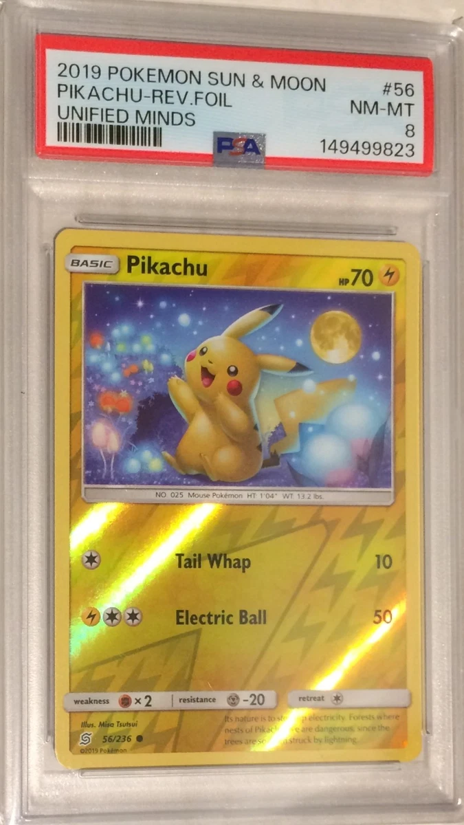 Pikachu Pokémon TCG Professional Sports Authenticator (PSA) Sun