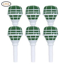 6PCS Bouquet Holders Foam Floral Handle Lightweight DIY Bouquet Accessories For