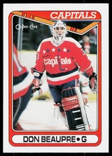 1990-91 O-Pee-Chee Don Beaupre #253 Washington Capitals