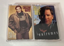 Lot of 2 Collin Raye CASSETTE TAPES  Extremes & All I Can Be