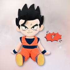Auténtico Muñeco de Peluche Dragon Ball Z 7" Gohan Toei Animación Almohada Juguete