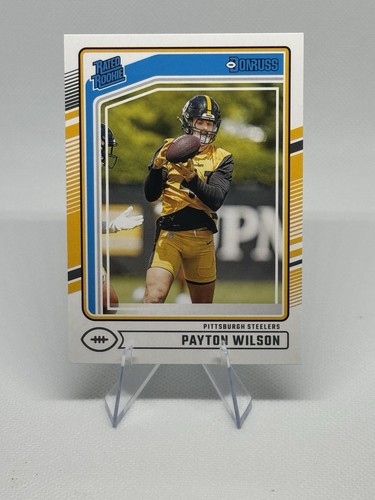 2024 Panini Donruss - Rated Rookie Payton Wilson #342 (RC) PITTSBURGH STEELERS