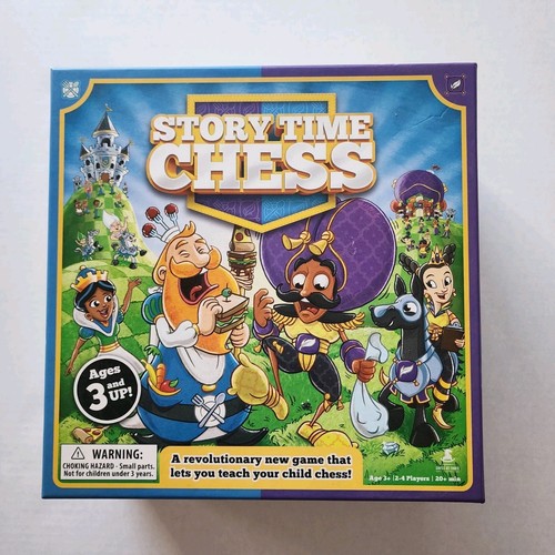 Story Time Chess Storybook + Standard Chess Thinking Cup Learning 2021 99% - Picture 1 of 12