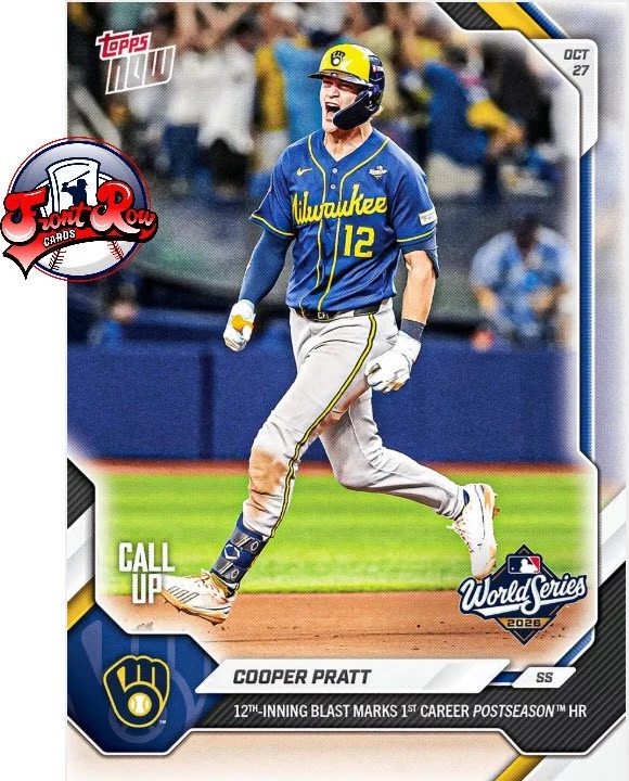 Cooper Pratt 2026 MLB TOPPS AHORA 825 preventa