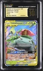 CELEBI & VENUSAUR GX Team Up Holo Rare #1 CGC Pristine 10 Pokemon