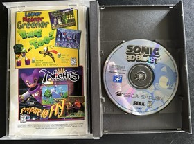 Sonic 3D Blast Sega Saturn  CIB 