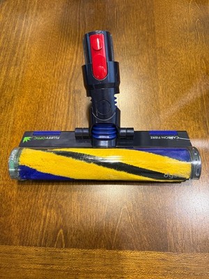 DYSON Pre-Owned V15 Detect Carbon Fibre Fluffy Optic, Attachment Head Brush