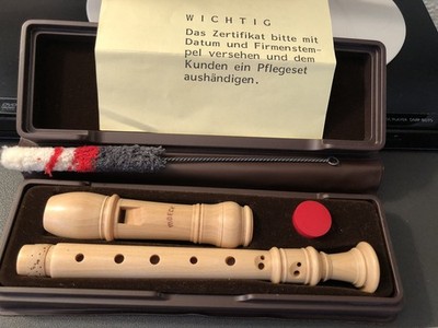 Moeck Sopran Blockflöte Rottenburgh 129 Ahorn