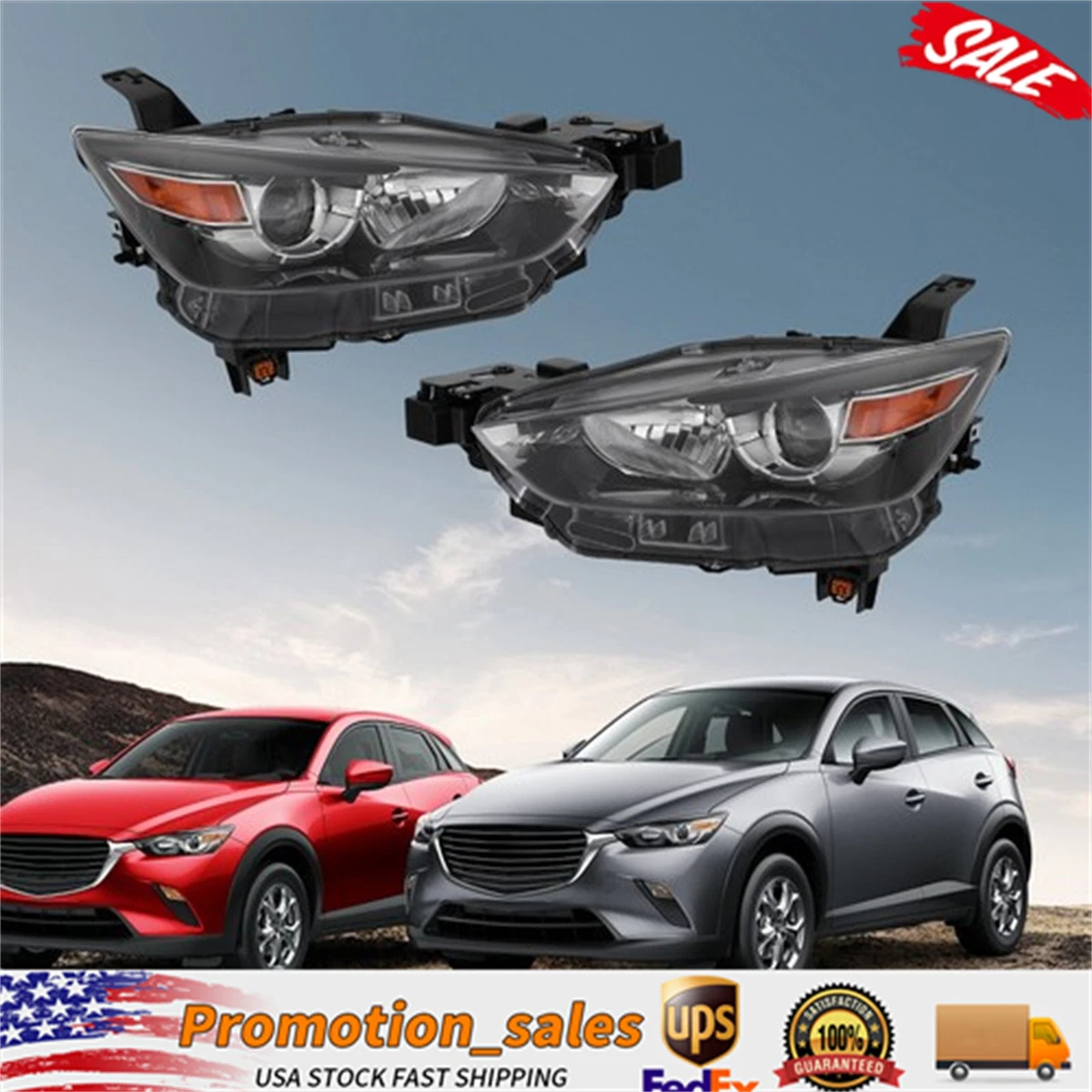 Headlights for 2017 Mazda CX-3 for sale | eBay