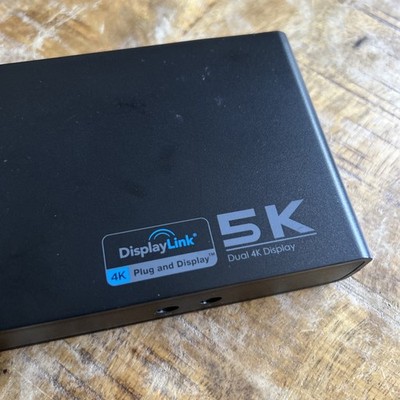 Wavlink WL-UG69DK1 USB-C Ultra 5K Universal Docking Station No