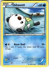 Oshawott Legendary Treasures 37/113 2013 on eBay