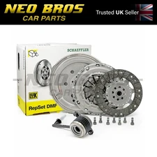 Genuine LUK 4pc Clutch, Dual Mass Flywheel Slave Cylinder Kit Renault Captur 1.5
