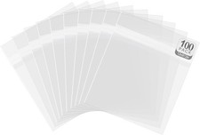 12x12 Inch Crystal Sealed Clear Plastic Sleeves,100 Pack