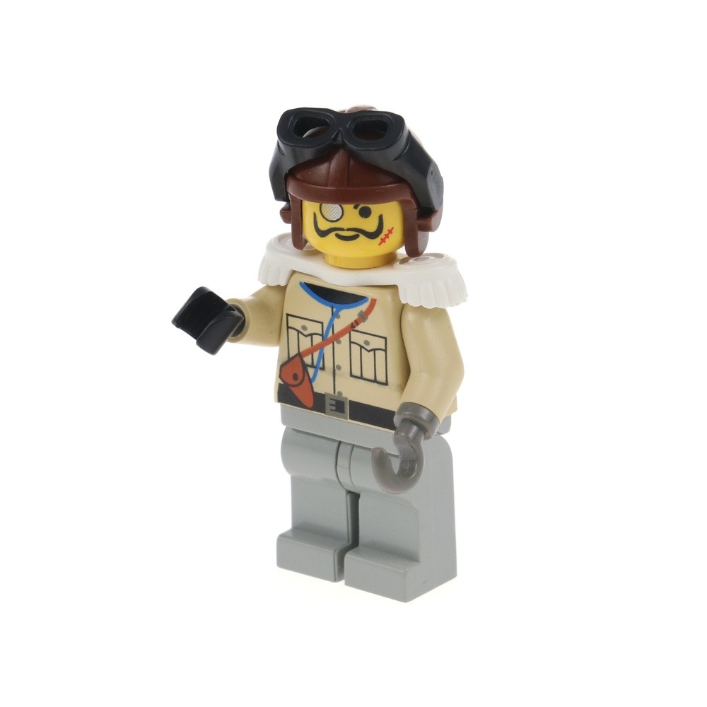 1x lego Minifigure Adventurers Lord Sam Sinister Hakenhand Helmet Shoulder Pads
