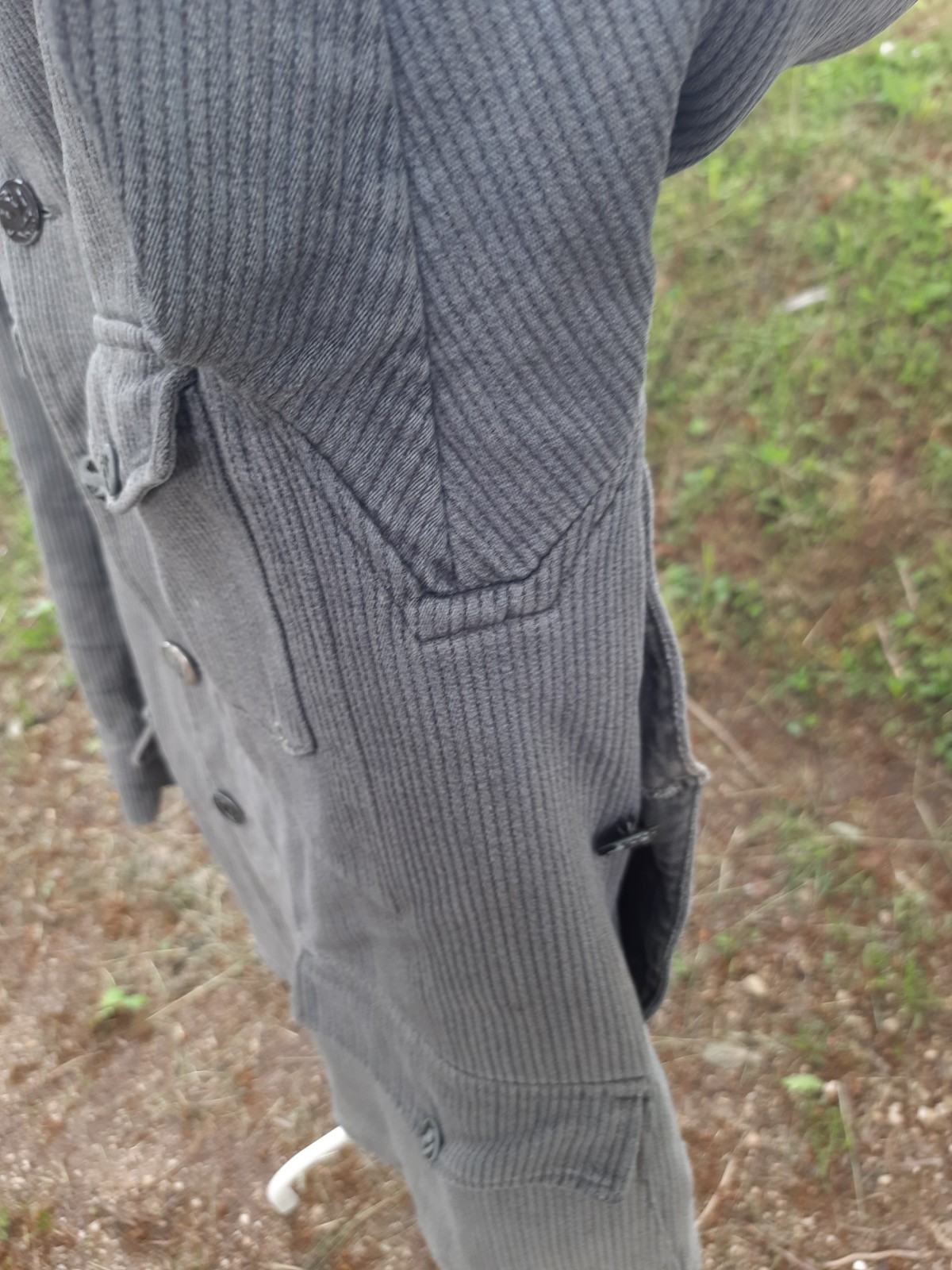 old hunting jacket ribbed cotton maquignon moleskin peasant Dumont D’urvil