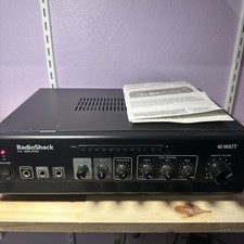 RadioShack 32-2054 PA Amplifier Amp 40 Watt