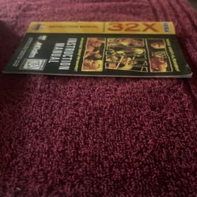 WWF Raw - Sega Genesis 32X 1995 Game , Poster , Manual & Reg Car Near Mint Cond