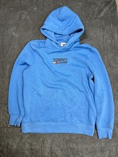 Tommy Jeans Mens Medium Blue Hooded Sweatshir...