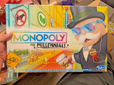 Monopoly For Millennials Board Game 100% Complete 2018