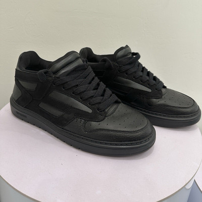 Represent Reptor Low Men's Sneakers Black MC9001-100 Leather Low Top