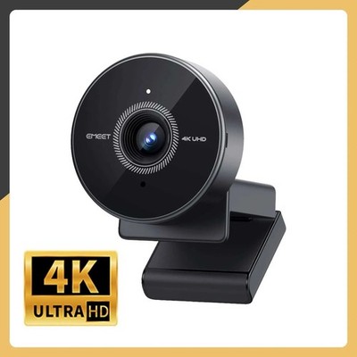 *AUTHENTIC*4k 30FPS/1080p 60FPS Webcam With Plug And Play/Privacy Cover Included