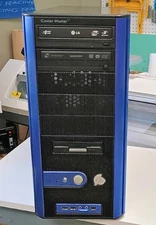 Cooler Master Mid ATX case with power supply, floppy & CD drives