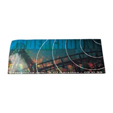 Vintage 1999 Underground Cafe Rave Flyer Tallahassee Florida 9 DJ Marathon