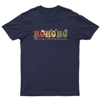 Ho Merry T-Shirt Unisex Geschenk Retro Lustig Damen Vintage Herren Kleidung