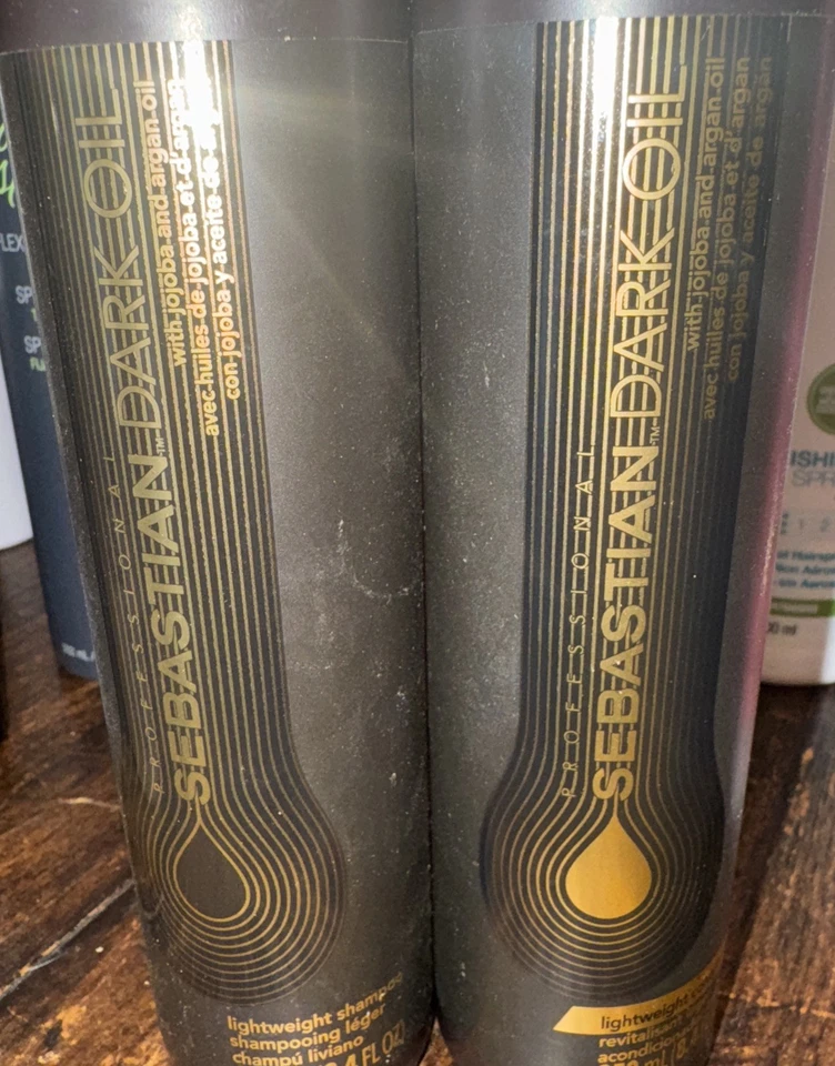 Sebastian Dark Oil Lightweight Shampoo and Conditioner Duo - 8.4 oz each - Image 2 of 4